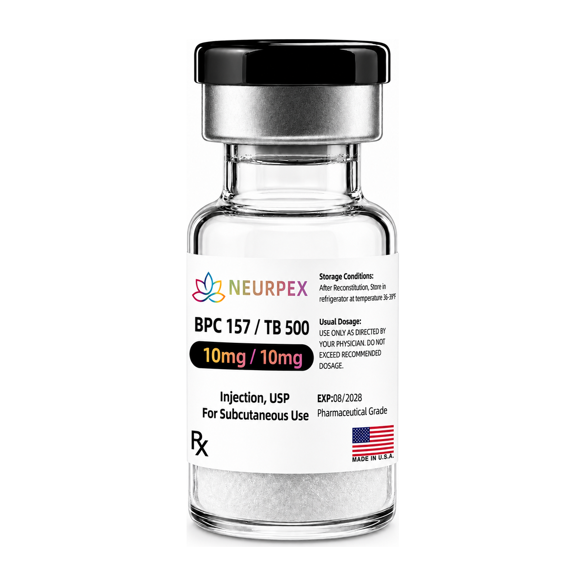 Wolverine Stack (BPC-157 10MG + TB-500 10MG)
